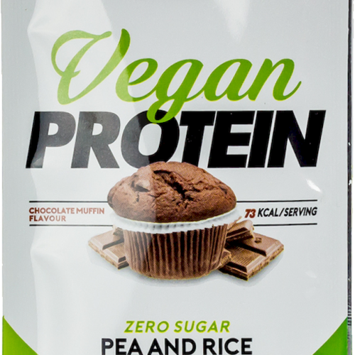 QNT Vegan Protein Chocolate Muffin, 20gr