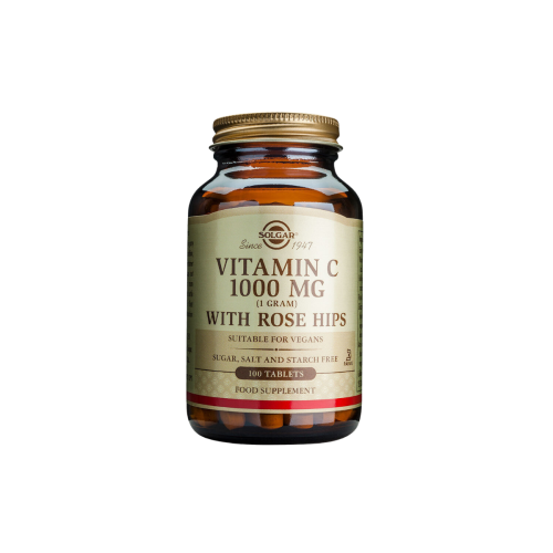 Solgar Vitamin C 1000mg with Rose Hips 100 ταμπλέτες