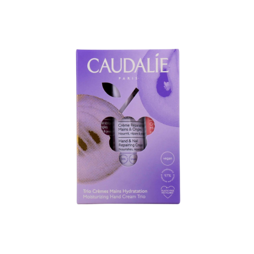 Caudalie Hand Cream Trio Σετ Περιποίησης με Κρέμες Χεριών