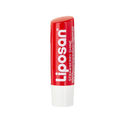 Liposan Strawberry Shine Lip Balm με Χρώμα 4.8g