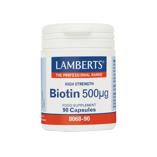 Lamberts Biotin 500μg Βιοτίνη 90 κάψουλες
