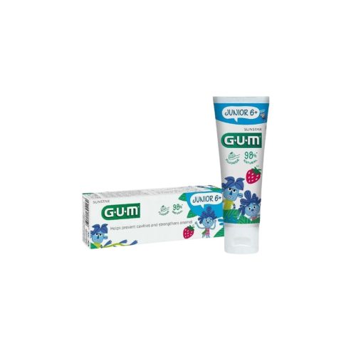 GUM Junior 6+ Οδοντόκρεμα για Παιδιά με Γεύση Φράουλα 50ml