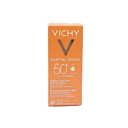 Vichy Capital Soleil Velvet Αντηλιακή Κρέμα Προσώπου SPF50+ 50ml