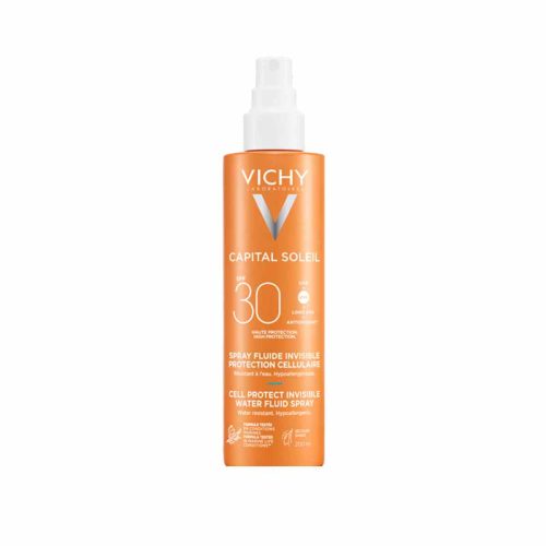 Vichy Capital Soleil Cell Protect Water Fluid Αντηλιακό Spray Σώματος SPF30 200ml