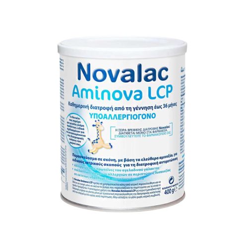 Novalac Aminova LCP Υποαλλεργιογόνο Γάλα σε Σκόνη 0m+ 400g