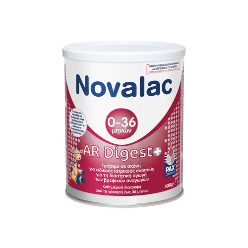 Novalac AR Digest + Αντιαναγωγικό Γάλα σε Σκόνη 0-36m 400g