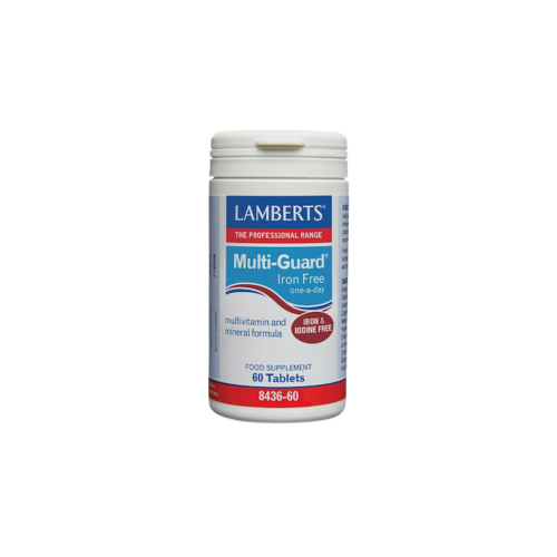 Lamberts Multi Guard Iron Free Βιταμίνη για Ενέργεια & Ανοσοποιητικό 60 ταμπλέτες