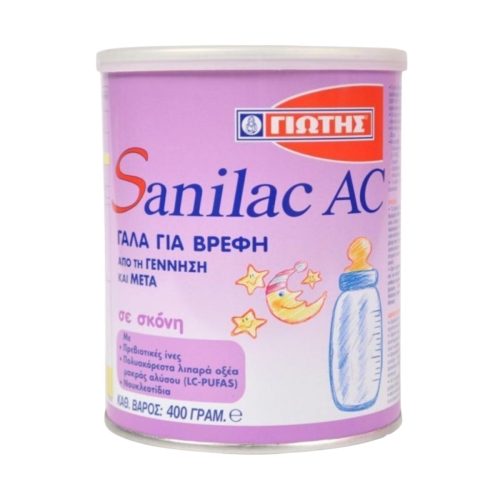 Γιώτης Sanilac AC Γάλα σε Σκόνη 0m+ 400g