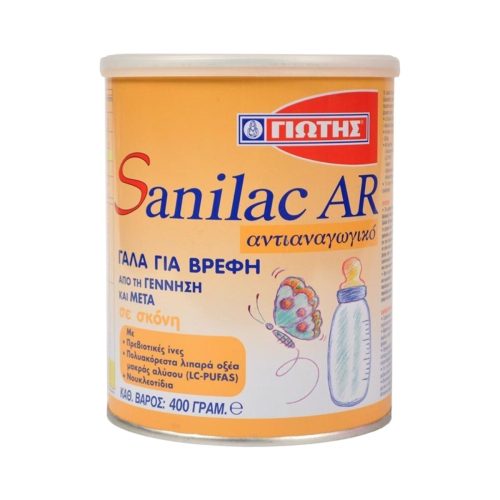 Γιώτης Sanilac AR Αντιαναγωγικό Γάλα σε Σκόνη 0m+ 400g