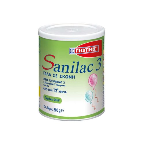 Γιώτης Sanilac 3 Γάλα σε Σκόνη 12m+ 800g