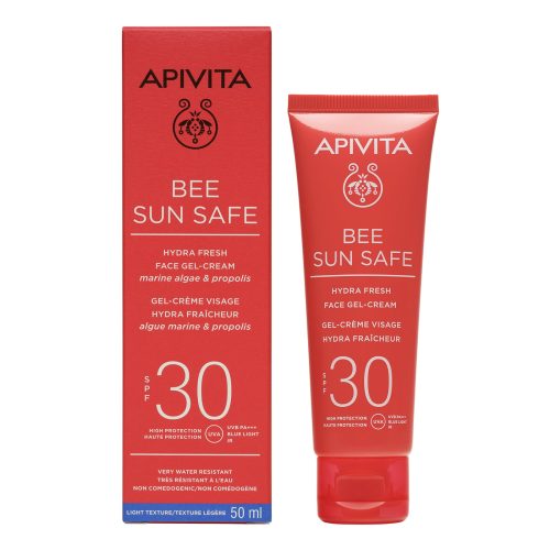 Apvita Bee Sun Safe Ενυδατική Κρέμα-Gel Προσώπου SPF30 50ml