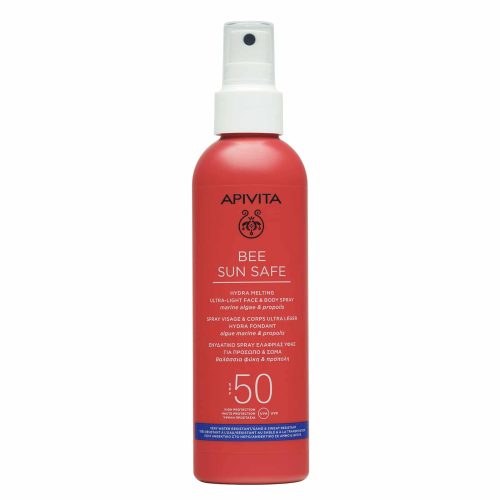 Apvita Bee Sun Safe Ενυδατικό Spray Προσώπου & Σώματος SPF50 200ml