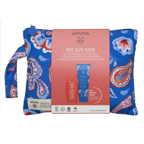 Apivita Promo Bee Sun Safe Dry Touch Κρέμα Προσώπου SPF50 50ml & After Sun 100ml