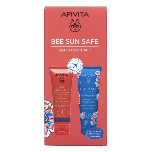Apvita Promo Bee Sun Safe Αντηλιακό Προσώπου & Σώματος SPF50 100ml & After Sun 100ml