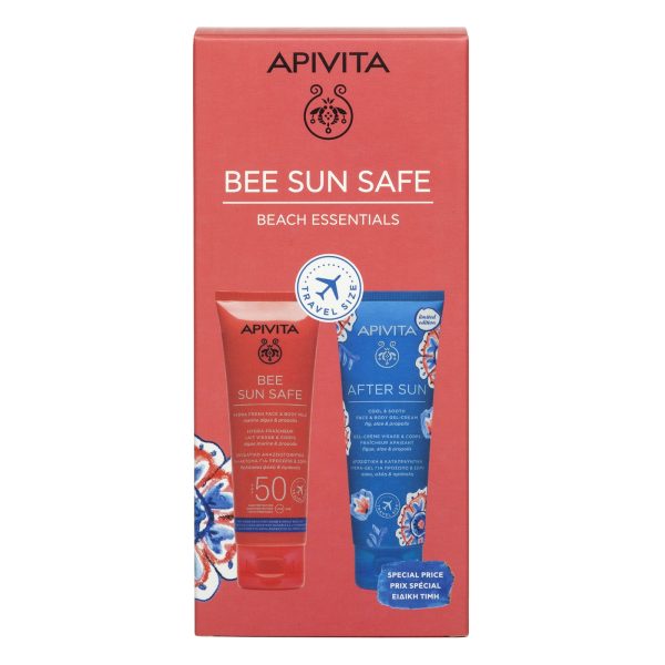 Apivita Promo Bee Sun Safe Αντηλιακό Προσώπου & Σώματος SPF50 100ml & After Sun 100ml