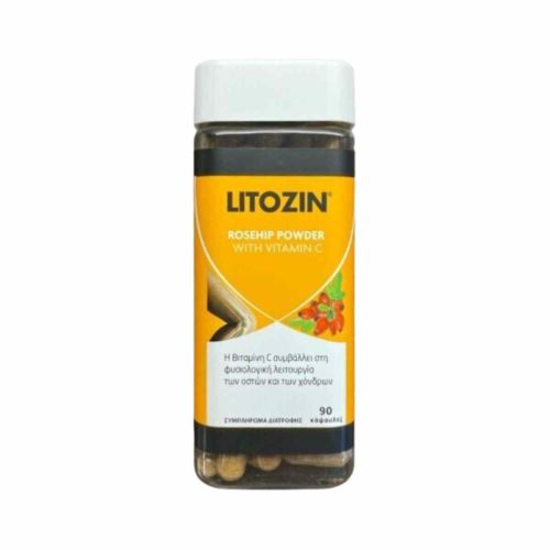 Litozin Rosehip Powder 750mg Συμπλήρωμα για την Υγεία των Αρθρώσεων 90 κάψουλες