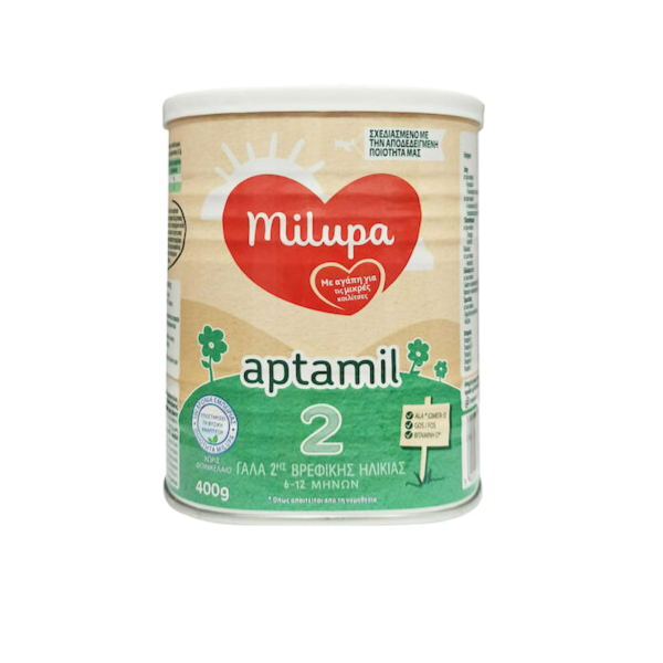 Milupa Γάλα σε Σκόνη Aptamil 2 6m+ 400gr