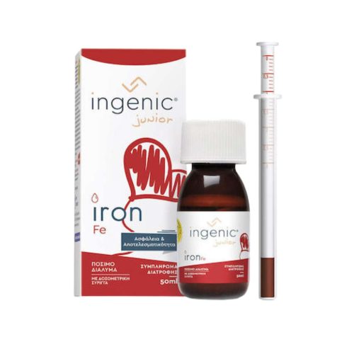 Ingenic Junior Iron Πόσιμο Διάλυμα 50ml