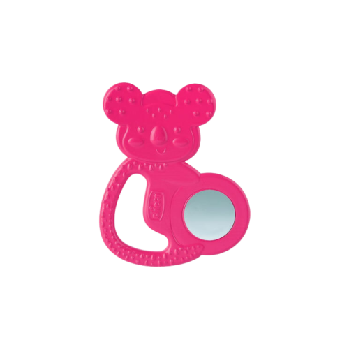Chicco Δροσιστικός Μασητικός Κρίκος Οδοντοφυΐας Koala Ροζ 4 m+