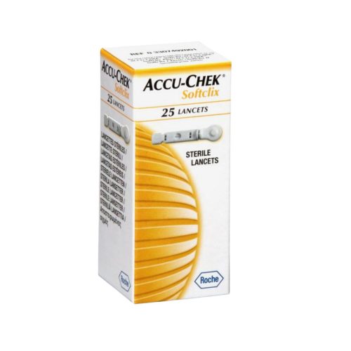 Roche Accu-Chek Softclix Lancets Σκαρφιστήρες 25τμχ