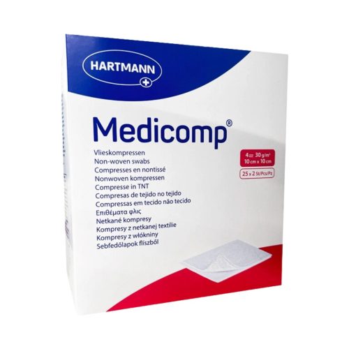 Hartmann Medicomp Αποστειρωμένες Γάζες 4ply 10x10cm 50τμχ