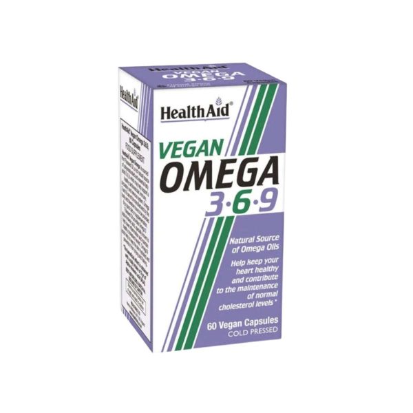 Health Aid Vegan Omega 3-6-9 60 κάψουλες