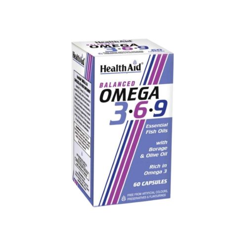 Health Aid Balanced Omega 3-6-9 Ιχθυέλαιο 60 μαλακές κάψουλες