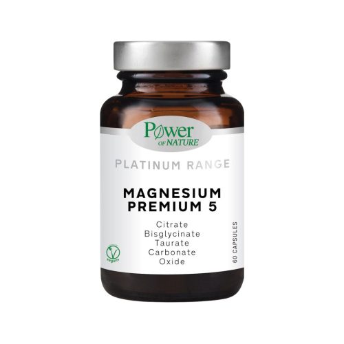 Power Of Nature Platinum Range Magnesium Premium 5 60 κάψουλες