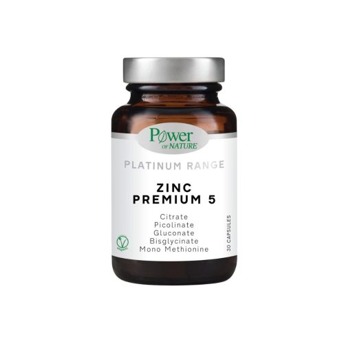 Power Of Nature Platinum Range Zinc Premium 5 30 κάψουλες