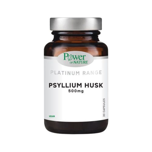 Power Of Nature Platinum Range Psyllium Husk 500mg 30 κάψουλες