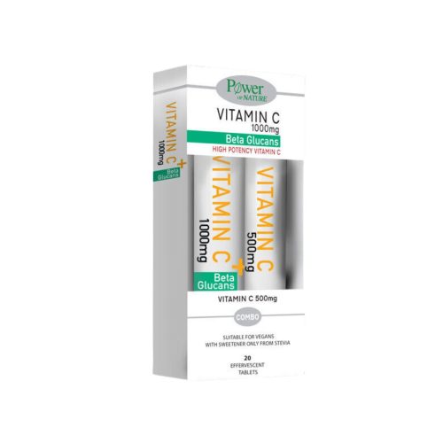 Power Health Vitamin C 1000mg & Vitamin C 500mg 20 & 20 αναβράζοντα δισκία