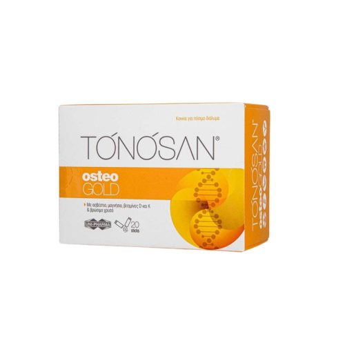Uni-Pharma Tonosan Osteogold Συμπλήρωμα για τα Οστά 20 φακελίσκοι