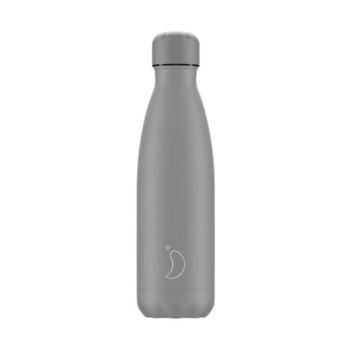 Chilly's All Matte Grey Μπουκάλι Θερμός 500ml