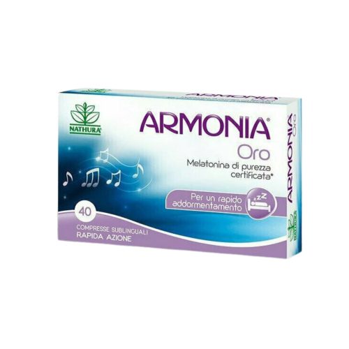 Nathura Armonia Oro Melatonin Συμπλήρωμα για τον Ύπνο 40 κάψουλες