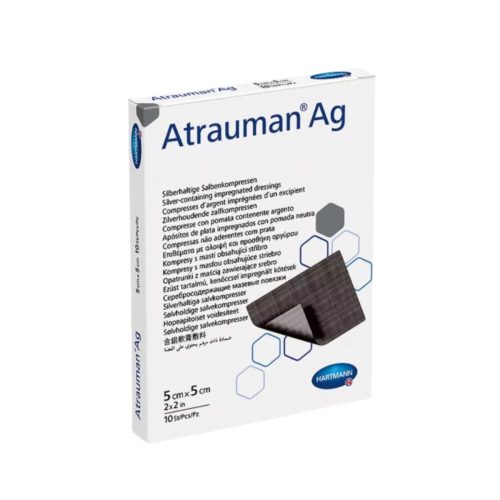Hartmann Atrauman Ag Αυτοκόλλητα Επιθέματα Αργύρου 5x5cm 10τμχ