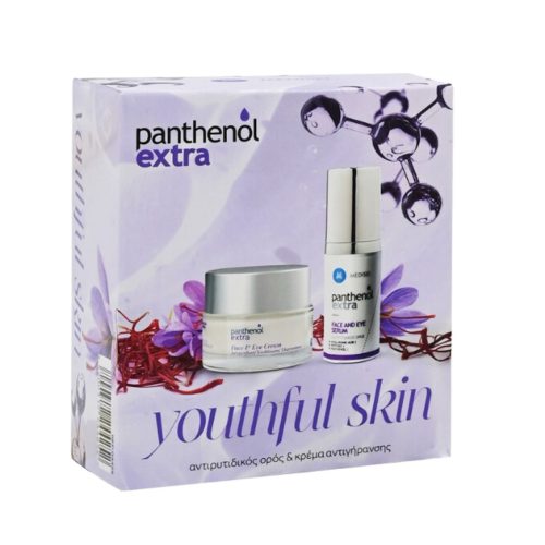 Panthenol Extra Promo Youthful Skin Κρέμα Προσώπου & Ματιών 50ml & Serum 30ml