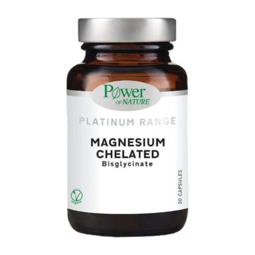 Power Of Nature Platinum Range Magnesium Chelated 30 κάψουλες