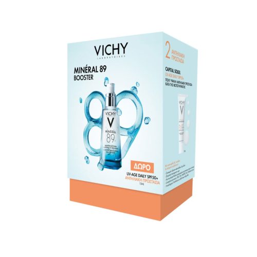 Vichy Promo Mineral 89 Booster Ενυδατικό Serum 50ml & Δώρο