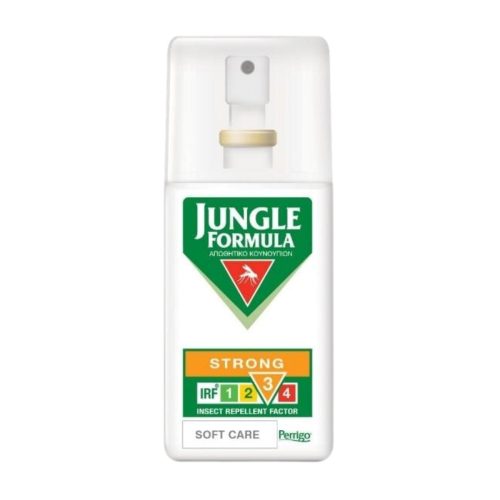 Jungle Formula Strong Soft Care Άοσμo Εντομοαπωθητικό Spray 75ml
