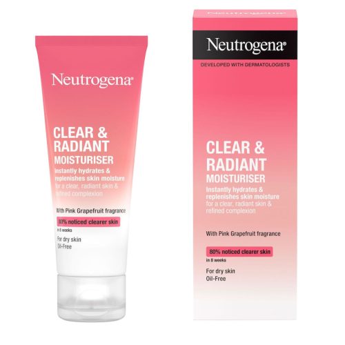 Neutrogena Clear & Radiant Κρέμα Προσώπου για Ξηρό Δέρμα 50ml
