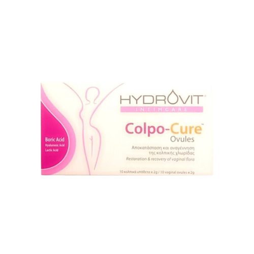 Hydrovit Intimcare Colpo-Cure Ovules Κολπικά Yπόθετα 10 x 2gr