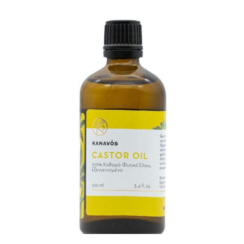 Kanavos Castor Oil Βιολογικό Καστορέλαιο 100ml