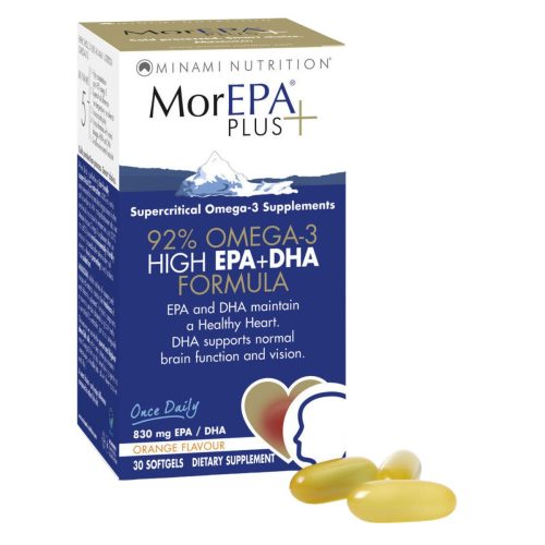 Minami Nutrition MorEPA Plus+ Ιχθυέλαιο Γεύση Πορτοκάλι 30 μαλακές κάψουλες