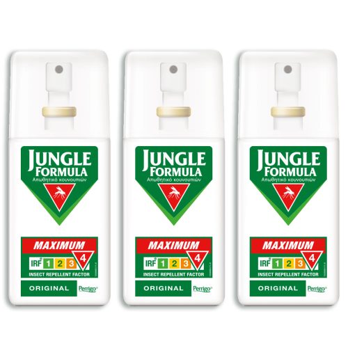 Promo Omega Pharma Jungle Formula Maximum Spray IRF4 3x75ml
