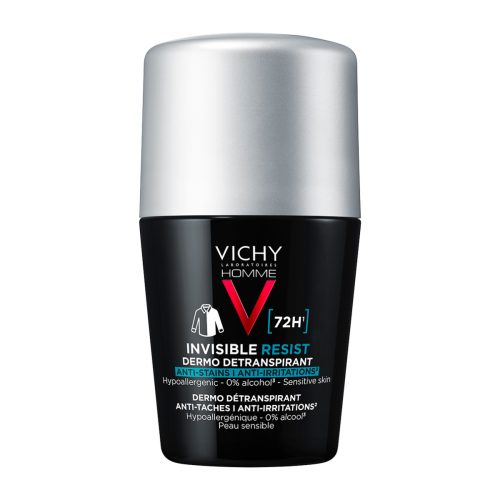 Vichy Homme Invisible Resist Αποσμητικό Roll-On 50ml