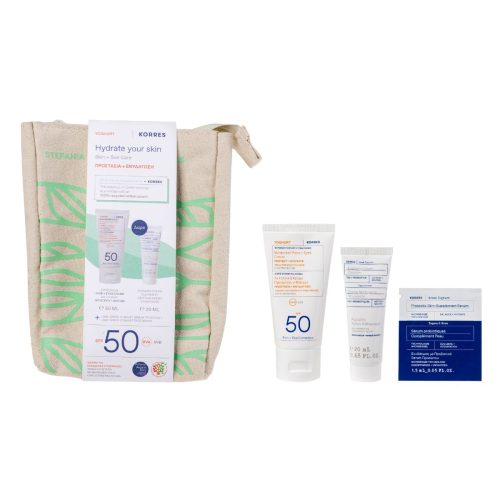 Korres Promo Yoghurt Sunscreen Face + Eyes SPF50 50ml & Δώρο Foaming Cream Cleanser 20ml
