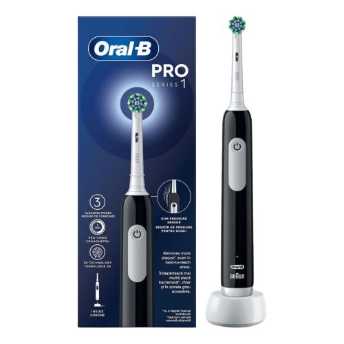 Oral-B Pro Series 1 Black Ηλεκτρική Οδοντόβουρτσα