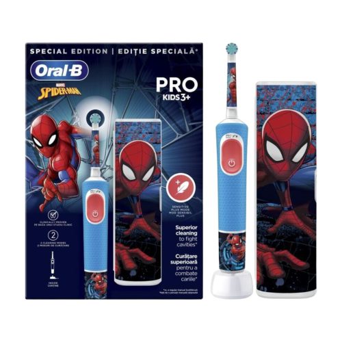 Oral-B Spiderman Ηλεκτρική Οδοντόβουρτσα για 3+ Χρονών