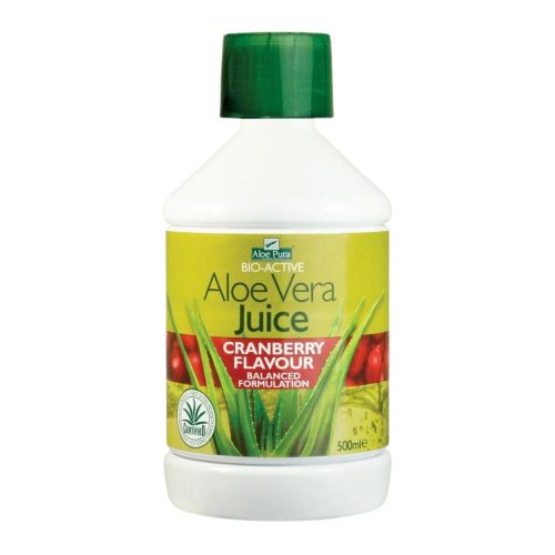 Optima Naturals Aloe Vera Juice Cranberry 500ml