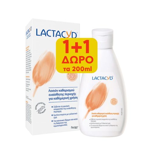 Lactacyd Promo Λοσιόν Καθαρισμού 300ml & Δώρο 200ml
